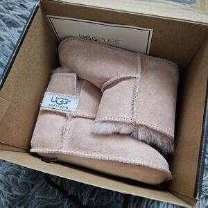 UGG Pink Baby Booties